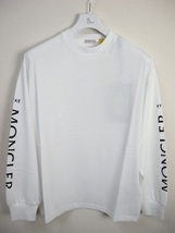 サイズM■新品 本物保証/モンクレール/GENIUS/HYKE/T-SHIRT LONG SLEEVEロンT/ロングスリーブTシャツ/ジーニアス/ハイク/メンズ/MONCLER/白_画像3