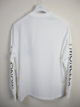 サイズL■新品 本物保証/モンクレール/GENIUS/HYKE/T-SHIRT LONG SLEEVEロンT/ロングスリーブTシャツ/ジーニアス/ハイク/メンズ/MONCLER/白_画像4