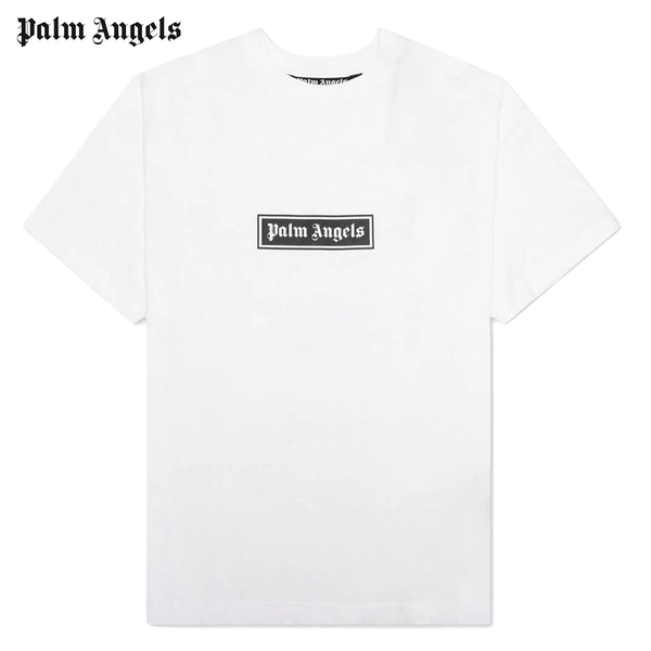 送料無料 18 PALM ANGELS パームエンジェルス PMAA065F22JER002 0101 ホワイト 半袖 Tシャツ size S