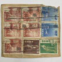 【OSAKAHIGASHI/23.VII.1954/年号4字】多数貼_画像1