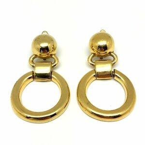 GIVENCHYji van si.[4491D] earrings Gold lady's woman woman accessory 