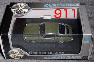 EAGLE 1/43 ポルシェ 911 2.4 LS 1973 オリーブ PORSCHE ナロー イーグル カレラ RSR 2.7