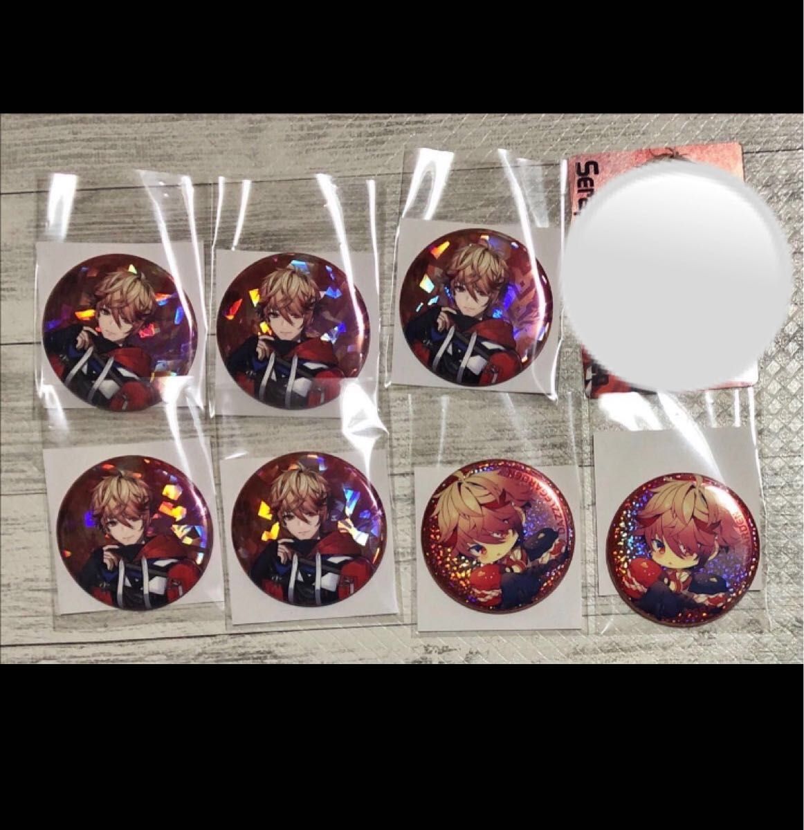 にじさんじ AGF 缶バッジ 渡会 雲雀 等身 ホログラム缶バッジ ランダム