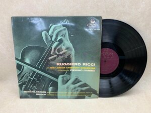 中古LP　ルッジェーロ・リッチ　「メンデルスゾーン/ヴァイオリン協奏曲ホ短調作品64」　CIE1389