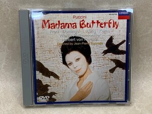 中古DVD　プッチーニ　歌劇　蝶々夫人　全曲　カラヤン指揮　VDI-82759　YAE909