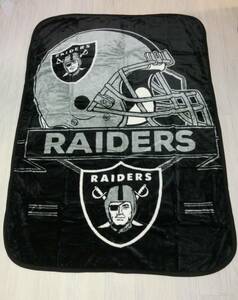 NFL американский футбол *RAIDERS okura ndo* Raider s очень большой размер покрывало одеяло 152cm×203cm* американский футбол коврик 