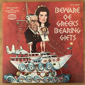 即決LP / OST『 BEWARE OF GREEKS BEARING GIFTS 』Bob Booker And George Foster 米盤MXS3173