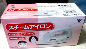 * beautiful goods * mountain .* steam iron *SI-1000*2014 year made * secondhand goods *