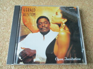 Gerald Alston/Open Invitation ジェラルド・アルストン 90年 大傑作・大名盤♪！貴重な、国内盤♪！ 廃盤♪！Manhattans♪ マンハッタンズ