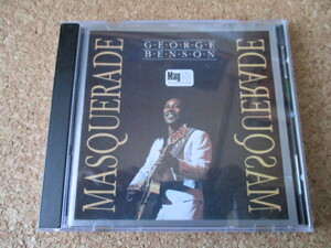 George Benson/Masquerade ジョージ・ベンソン 90年 ジャズ・フュージョン路線の、傑作名盤♪！ 廃盤♪！
