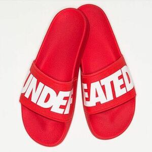 国内正規 新品 undefeated slide us9 27.0cm サンダル nike adidas jordan yeezy アンディフィーテッド