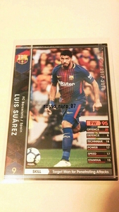 ☆WCCF2017-2018☆17-18☆239☆黒☆ルイス・スアレス☆FCバルセロナ☆Luis Suarez☆FC Barcelona☆