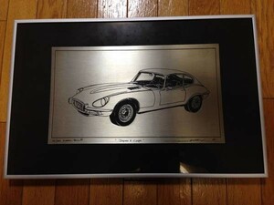  Jaguar E Cooper etching . serial limited number goods settlement of accounts special price 