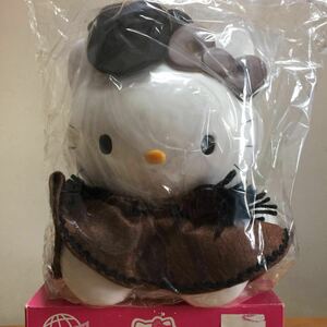  Sanrio retro * Kitty * costume Bank *2000 box autograph chronicle * total length 23 centimeter | big size box attaching unused goods * rare 