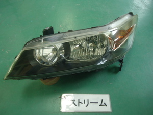 ストリーム　RN6　左ヘッドランプユニット　HID　即決　4135