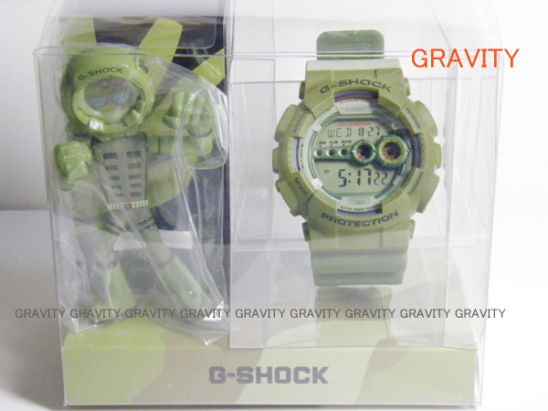 今季一番 G-shock GD-100 ps-3jr G-マン フィギュア - 腕時計(デジタル 