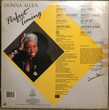 【US盤/LP】Donna Allen Perfect Timing / 試聴検品済_画像2