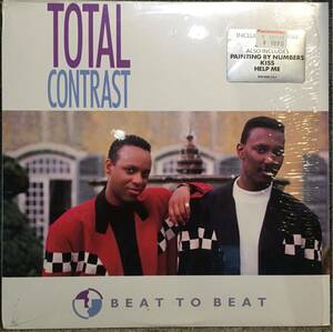 【US盤/RnB/美盤(EX+)/美品(シュリンク残)/LP】Total Contrast - Beat To Beat / インナースリーブ付 / 試聴検品済