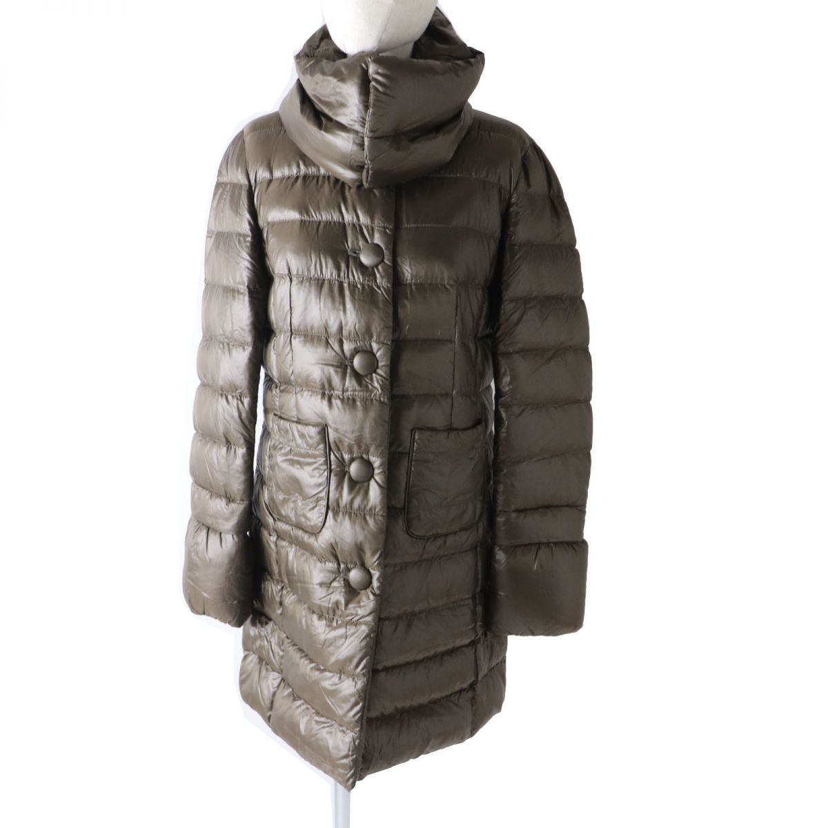 新品【40サイズ】HERNO ヘルノ POLAR-TECH ダウンコート/ダウン ...