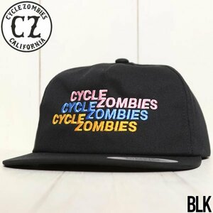 【送料無料】スナップバックキャップ Cycle Zombies サイクルゾンビーズ MUTED SNAPBACK HAT CZ-USTB016　BLK