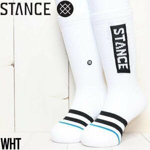 [クリックポスト対応] STANCE BOYS スタンス OG ST KIDS SOCKS ボーイズソックス キッズソックス K526A20OGK　WHT M（17cm-19.5cm）