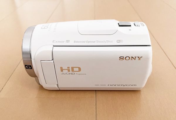 ニコ様専用】SONY HDR-CX680(W) 2022年製-