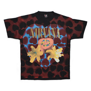 【Vintage T-Shirt / ヴィンテージ Tシャツ】NIRVANA Heart-Shaped Box , ニルバーナ ハートシェイプ Jerry lorenzo愛用柄《SIZE : XL》