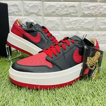 即決 ナイキ ウィメンズ エアジョーダン 1 エレベート ロー SE ブレッド NIKE WMNS AIR JORDAN 1 LV8D BRED 28.5cm 送料込み DQ1823-006_画像2