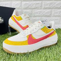 即決 ナイキ ウィメンズ エアフォース1 プラットフォーム Lv8 Nike WMNS Air Force1 PLT.AF.ORM 厚底 24.5cm 送料込み DX3209-133_画像2