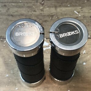 GN286 ブルックス BROOKS カンビウム スレンダー グリップ CAMBIUM SLENDER GRIPS グレー 100mmの画像3