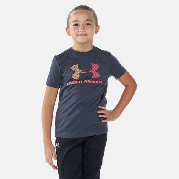 【アンダーアーマー UNDER ARMOUR】Tシャツ M サイズ(135-145cm) 半袖 ロゴTシャツ