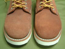 5D 8813 Copper "Abilene" Roughout Classic Round Toe Red Wing Shoes スエード_画像6