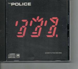 【送料無料】ザ・ポリス/The Police - Ghost In The Machine 【超音波洗浄/UV光照射/消磁/etc.】'80s名盤/Sting