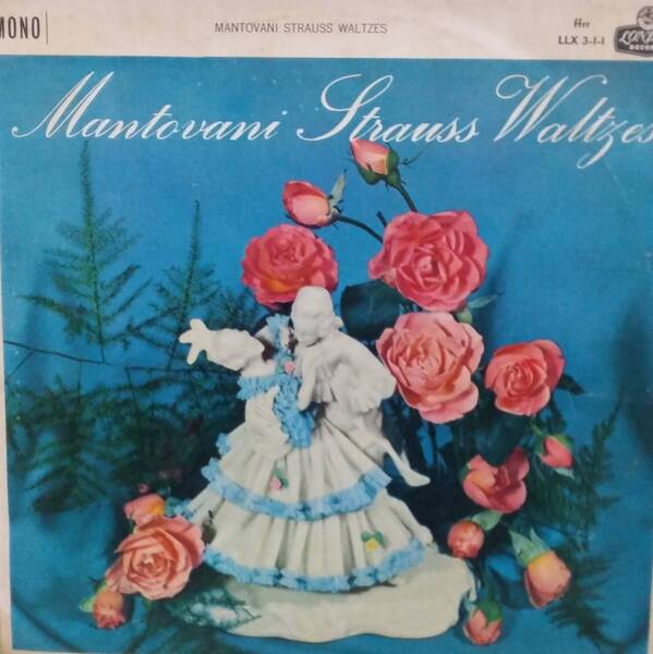 匿名・送料無料! マントヴァーニ管弦楽団 LPレコード MANTOVANI STRAUSS WALTZES 「美しく青きドナウ」
