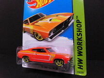 オレンジ1/64フォード ファルコン Ford Falcon XB Mad Max マッドマックス インターセプター マッスルカー アメ車 ワイルドスピード 改造車_画像2
