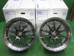 現品限り 在庫商品 即納 未使用 WORK ワーク エモーション ZR10 20x8.5J+18 9.5J+35 5H-112 4本SET BMW 現行3.4.5.6シリーズ 個人宅発送可