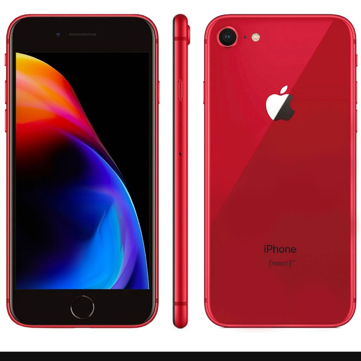 iPhone 8 PRODUCT(RED) 新品バッテリー 64 GB SIMフリー|PayPayフリマ