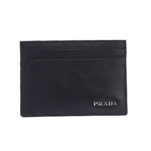 プラダ PRADA カードケース 名刺入れ サフィアーノ レザー ブラック 2M1149 中古 新入荷 OBB0467