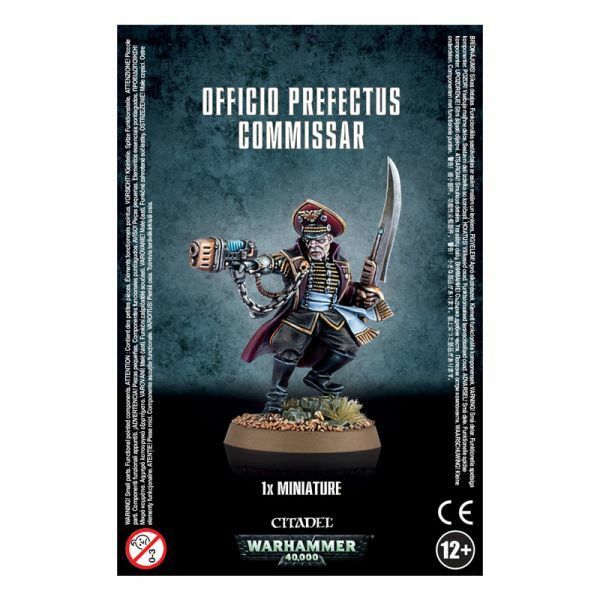 【アストラ・ミリタルム】オフィシオ・プレフェクタス・コミッサー Officio Prefectus Commissar[47-20][WARHAMMER40,000]ウォーハンマー