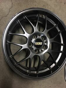 ★送料無料　BBS　RG-R　メッシュ　RG702 　8.5J+25　１本　FORGED　　重量約9.1キロ