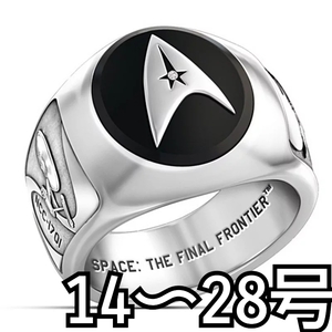 スタートレック　匿名配送　エンタープライズ　リング　指輪　シルバー アクセサリー　プレゼント　インテリア ホワイトデー　Star Trek