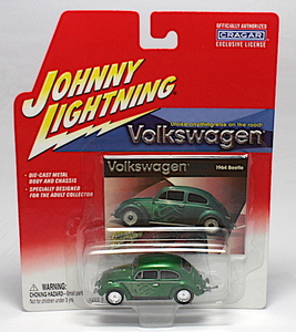 Johnny Lightning ジョニーライトニング 1/64 1964 Volkswagen Beetle「グリーン」