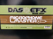 12inchレコード　 DAS EFX / MICROPHONE MASTER feat. MOBB DEEP_画像2