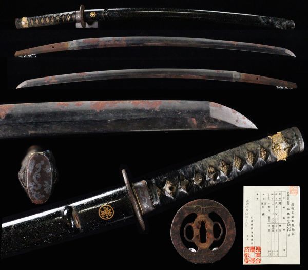 ヤフオク! -「鍔 鉄」(刀、太刀) (日本刀、刀剣)の落札相場・落札価格