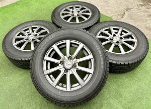 ZACK JP-110 14インチ アルミホイール★ YOKOHAMA 185/70R14 4本セット★ヤリス アクア ヴィッツ デミオ スイフト フリード ノート等に