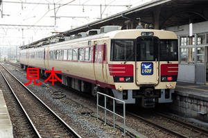 鉄道写真、35ミリネガデータ、114597640020、485系クモハ200、特急しらさぎ（後部）、JR東海道本線、米原駅、1999.05.09、（3092×2050）