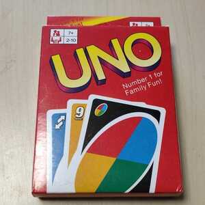 ★UNO カードゲーム unoウノ 英語パッケージ