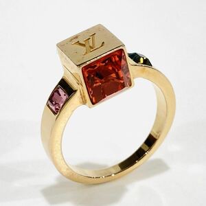 Ryojin Louis Vuitton Louis Vuittonberg Ring Ring M66825 Size M Athestone GP GOLD RING Бесплатная доставка