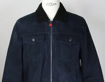 kiton キートン トラッカー ムートン ジップアップ ジャケット ブルゾン 52 b6446_画像2