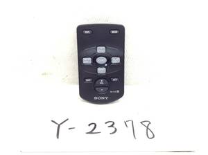 Y-2378 Sony RM-X115 audio CDX-R3300 for remote control prompt decision guaranteed 